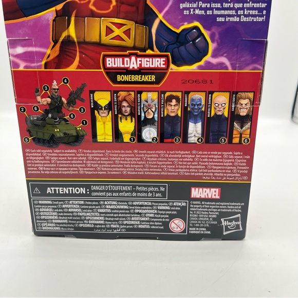 Marvel Legends Vulcan Action Figure X-Men Bonebreaker BAF (New In Box) - Picture 6 of 10
